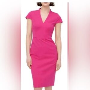 J. Crew Pink Sheath Dress